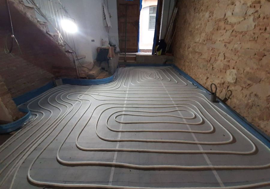 instalacion suelo radiante